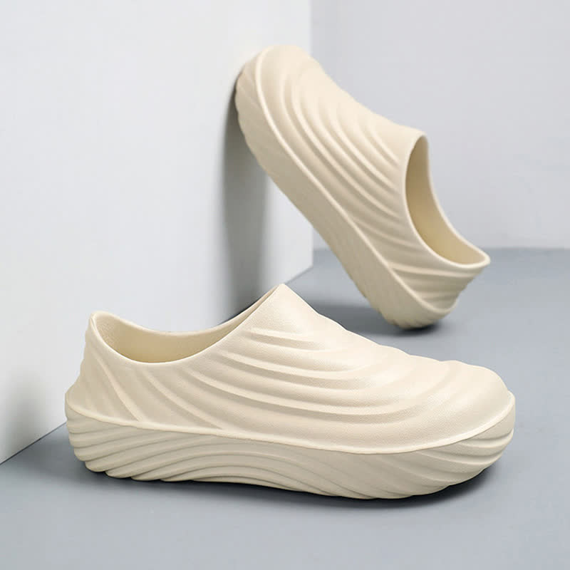 Einfarbige, rutschfeste, wasserdichte Küchenschuhe