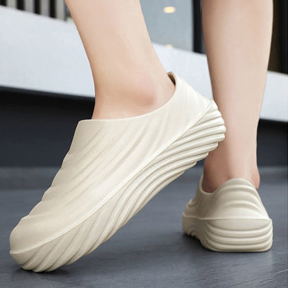 Einfarbige, rutschfeste, wasserdichte Küchenschuhe - image 2