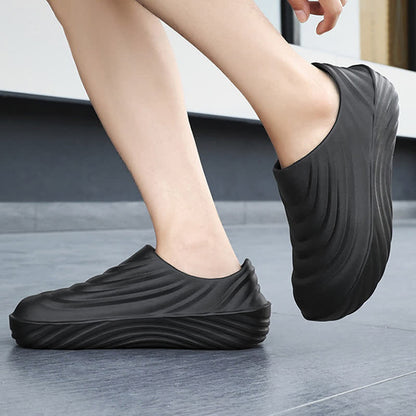 Einfarbige, rutschfeste, wasserdichte Küchenschuhe - image 13