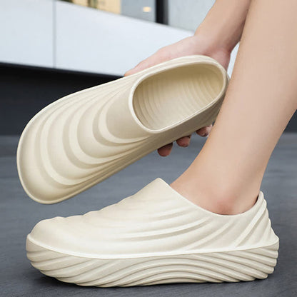 Einfarbige, rutschfeste, wasserdichte Küchenschuhe - image 3