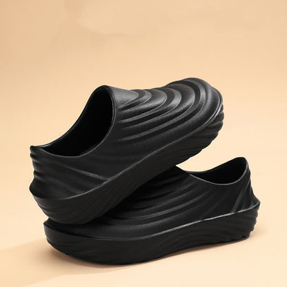Einfarbige, rutschfeste, wasserdichte Küchenschuhe