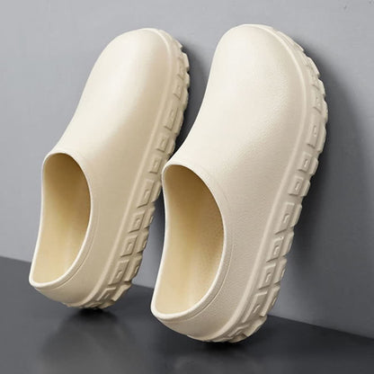 Modische, wasserdichte Slip-On-Küchenschuhe mit niedrigem Schaft
