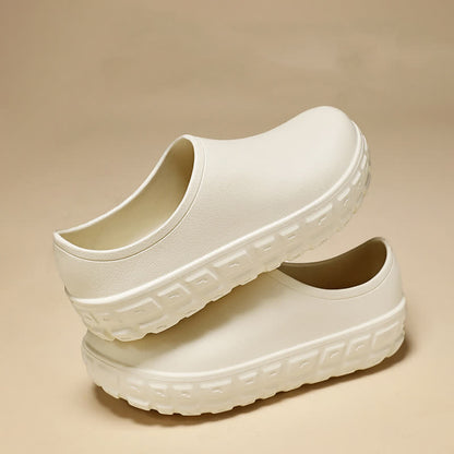 Modische, wasserdichte Slip-On-Küchenschuhe mit niedrigem Schaft