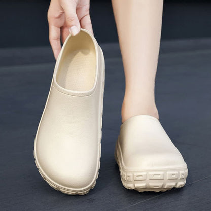 Modische, wasserdichte Slip-On-Küchenschuhe mit niedrigem Schaft
