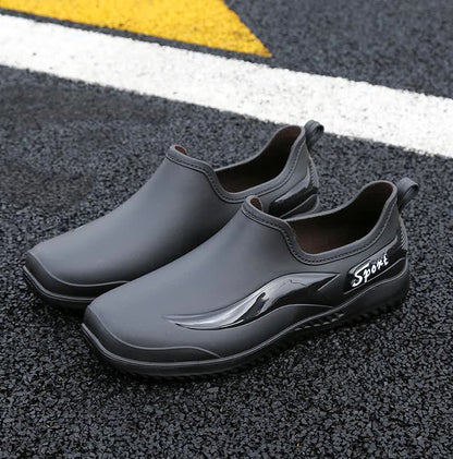 Einfarbige, rutschfeste, wasserdichte Gartenschuhe