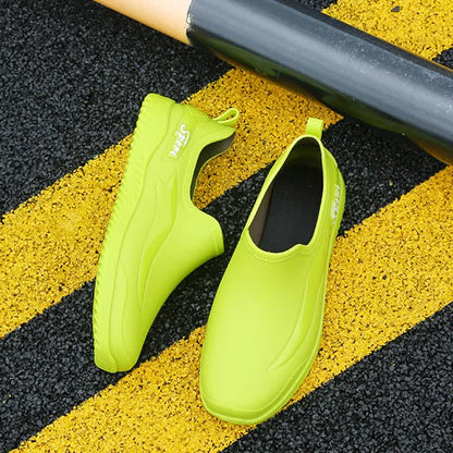 Einfarbige, rutschfeste, wasserdichte Gartenschuhe