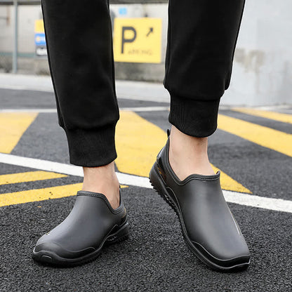 Einfarbige, rutschfeste, wasserdichte Gartenschuhe