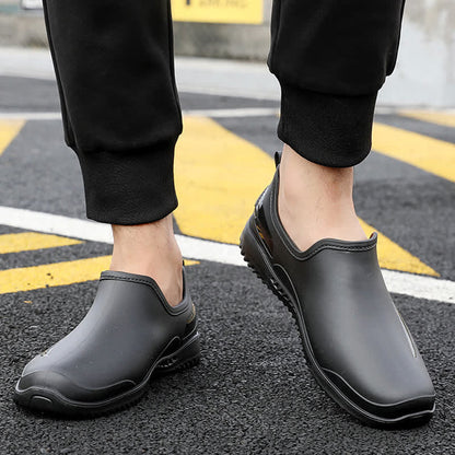 Einfarbige, rutschfeste, wasserdichte Gartenschuhe