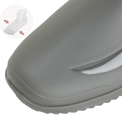 Einfarbige, rutschfeste, wasserdichte Gartenschuhe