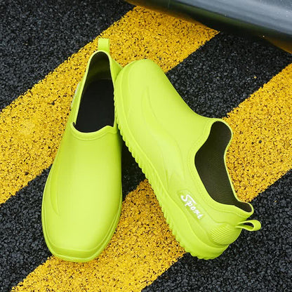 Einfarbige, rutschfeste, wasserdichte Gartenschuhe