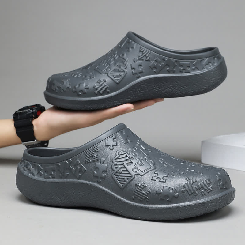 Puzzle Wasserdichte rutschfeste Schuhe - Grau - EU44/45 (US10/11) - image 11