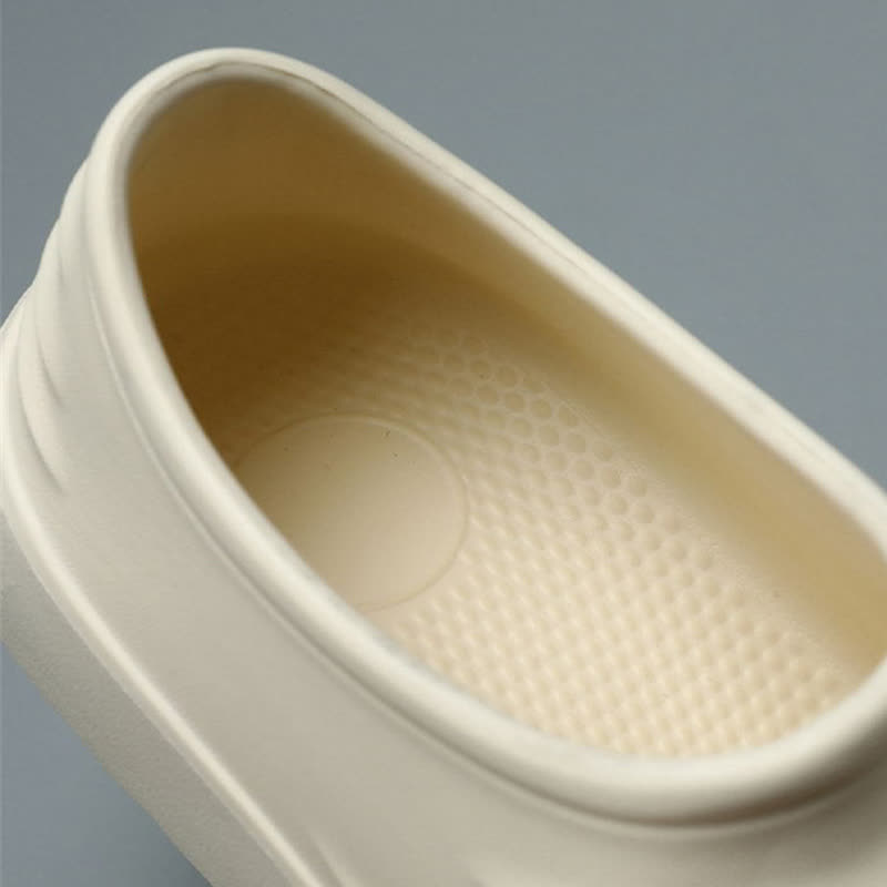 Einfarbige, wasserdichte, rutschfeste Küchenschuhe mit weicher Sohle