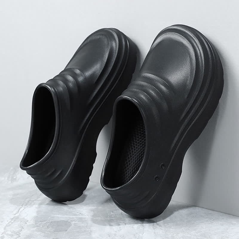 Einfarbige, wasserdichte, rutschfeste Küchenschuhe mit weicher Sohle - image 28