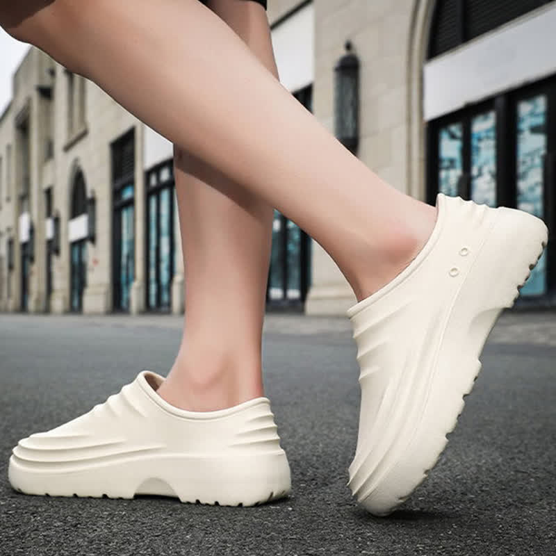 Einfarbige, wasserdichte, rutschfeste Küchenschuhe mit weicher Sohle - image 15