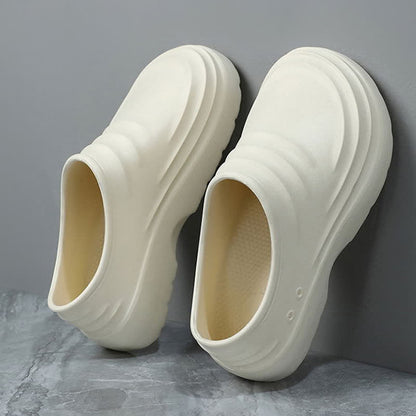 Einfarbige, wasserdichte, rutschfeste Küchenschuhe mit weicher Sohle