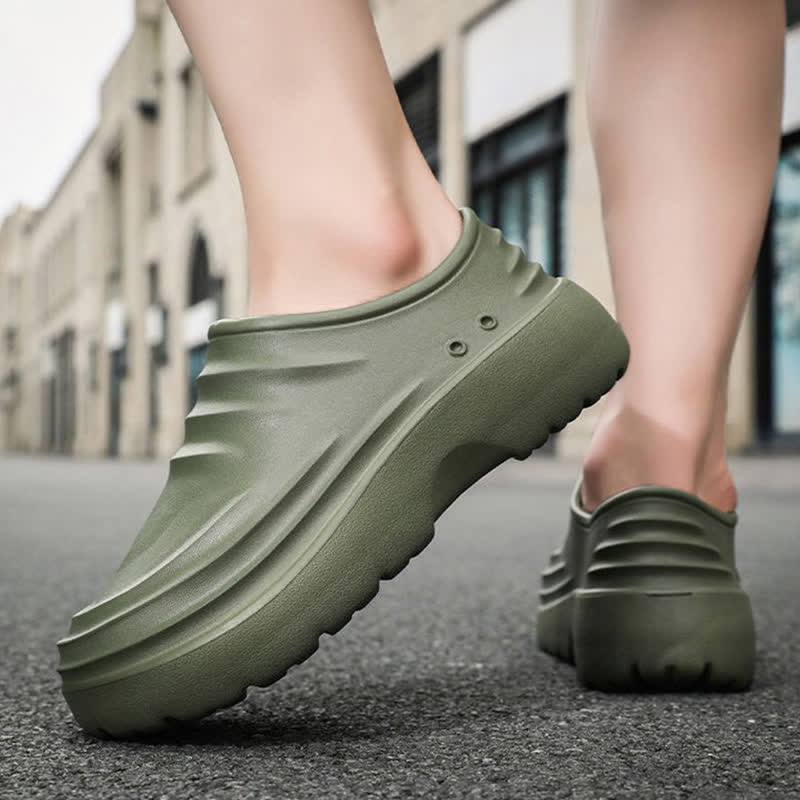 Einfarbige, wasserdichte, rutschfeste Küchenschuhe mit weicher Sohle - image 8