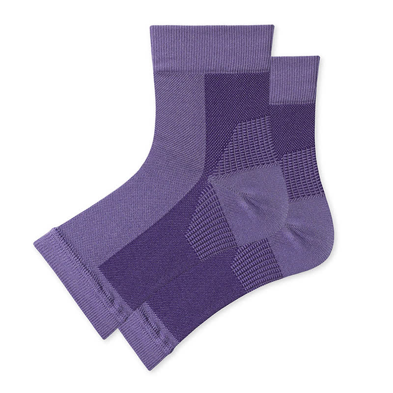 Elastische Sport-Knöchelbandagen in Übergröße - Lila - XL - image 5