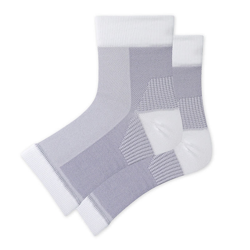 Elastische Sport-Knöchelbandagen in Übergröße - Weiß - XL - image 14