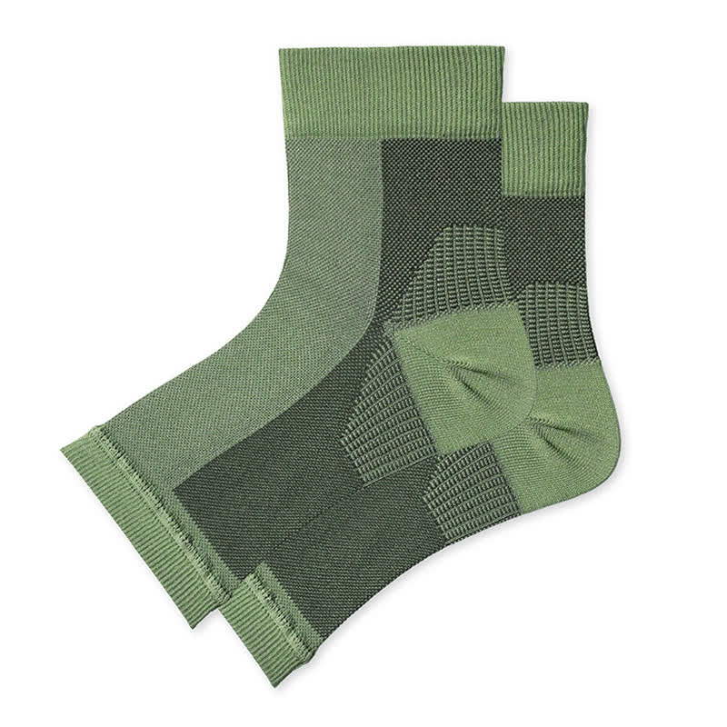 Elastische Sport-Knöchelbandagen in Übergröße - Grün - XL - image 11