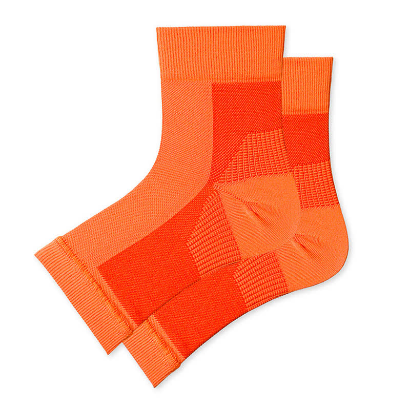 Elastische Sport-Knöchelbandagen in Übergröße - Orange - XL - image 7