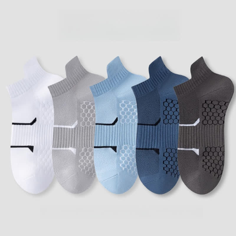 Dünne, atmungsaktive, schweißabsorbierende Deodorant-Sportsocken (6 Paar)