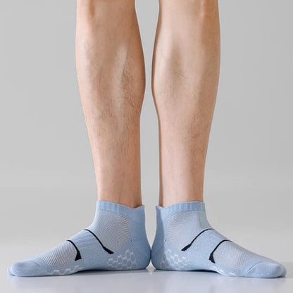 Dünne, atmungsaktive, schweißabsorbierende Deodorant-Sportsocken (6 Paar)