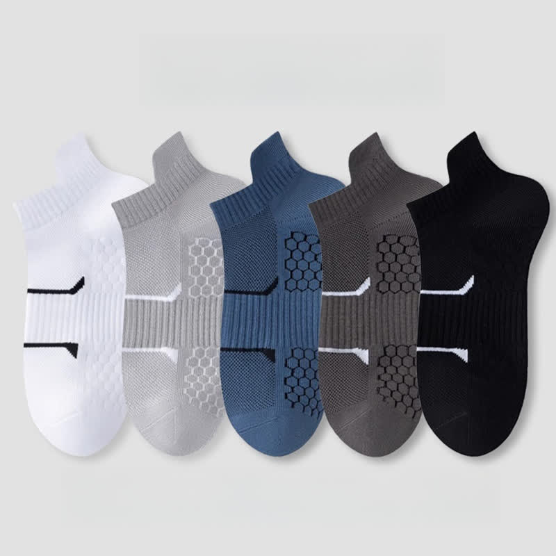 Dünne, atmungsaktive, schweißabsorbierende Deodorant-Sportsocken (6 Paar)