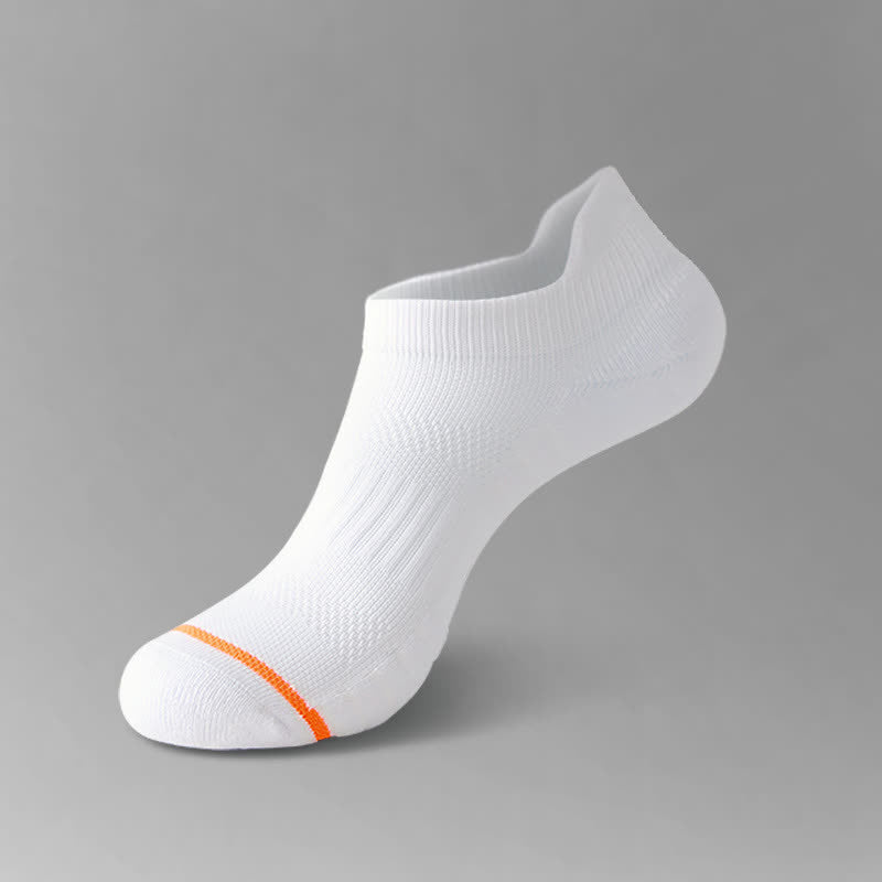 Schweißableitende Kompressionssocken aus Baumwolle zum Sport und Laufen (5 Paar) - Weiß - EU35-40 (US3-7) - image 13