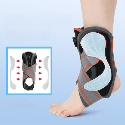 Sport-Knöchelbandage mit verstellbarem Riemen