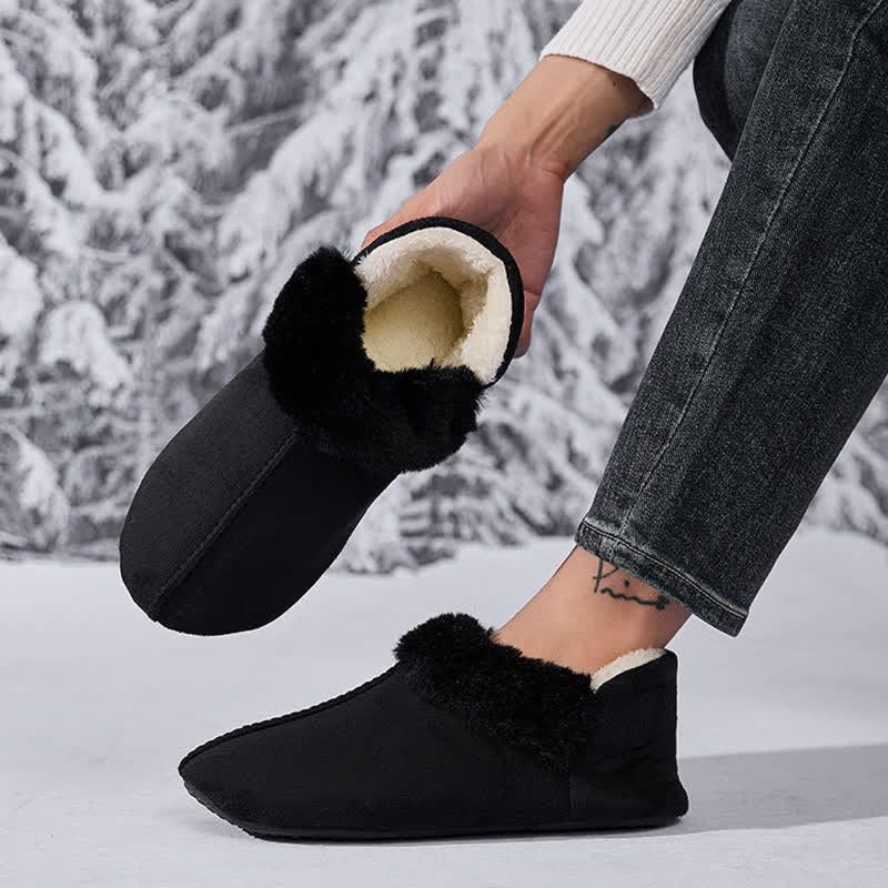 Flauschige, rutschfeste Hausschuhe in Übergröße - image 10