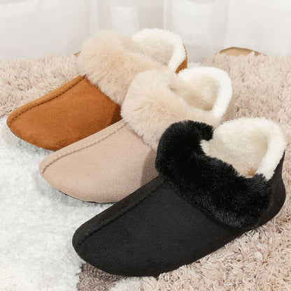 Flauschige, rutschfeste Hausschuhe in Übergröße - image 3