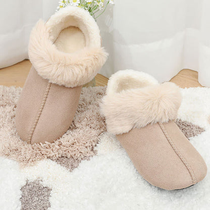 Flauschige, rutschfeste Hausschuhe in Übergröße - Khaki - EU44-45 (US10-11) - image 6