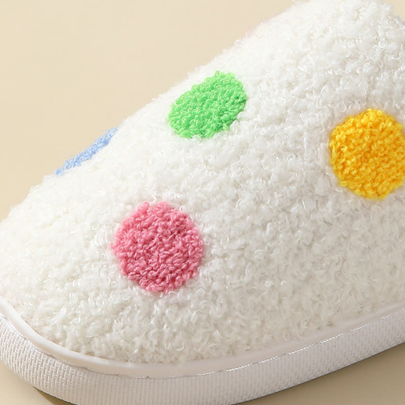 Bequeme Hausschuhe in Übergröße mit buntem Muster - image 10