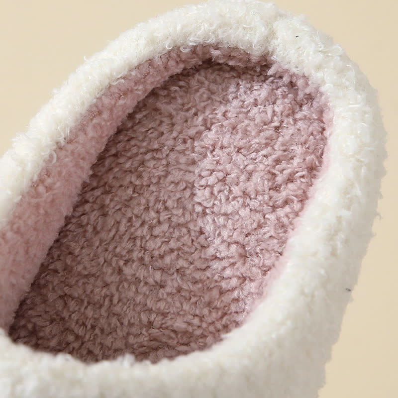 Bequeme Hausschuhe in Übergröße mit buntem Muster - image 12