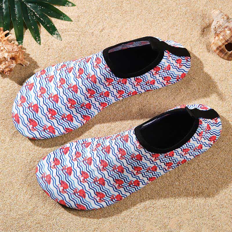 Rutschfeste, atmungsaktive Strandschuhe mit buntem Muster - B - EU44-45 (US10-11) - image 8