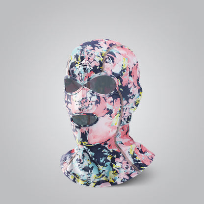 Bunte, atmungsaktive Sonnenschutz-Facekini-Maske für den Außenbereich - A - Einheitsgröße - image 4