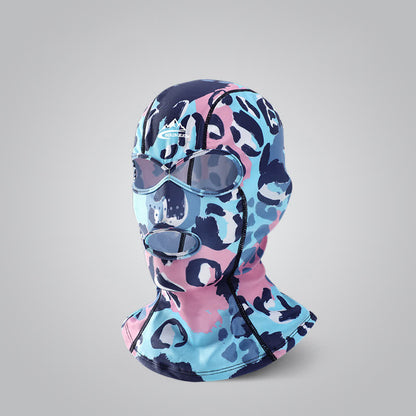 Bunte, atmungsaktive Sonnenschutz-Facekini-Maske für den Außenbereich - E - Einheitsgröße - image 8