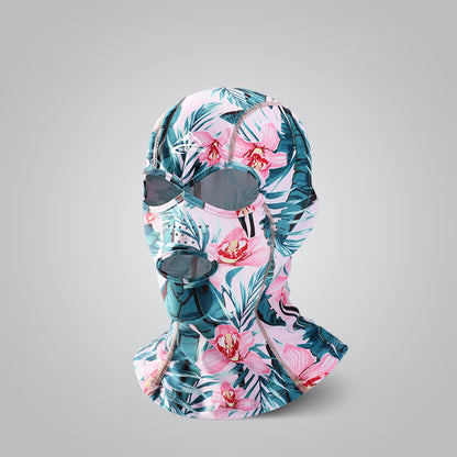 Bunte, atmungsaktive Sonnenschutz-Facekini-Maske für den Außenbereich - B - Einheitsgröße - image 5