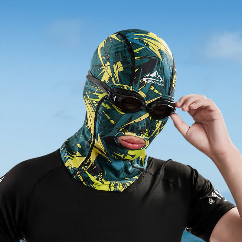 Bunte, atmungsaktive Sonnenschutz-Facekini-Maske für den Außenbereich - image 3
