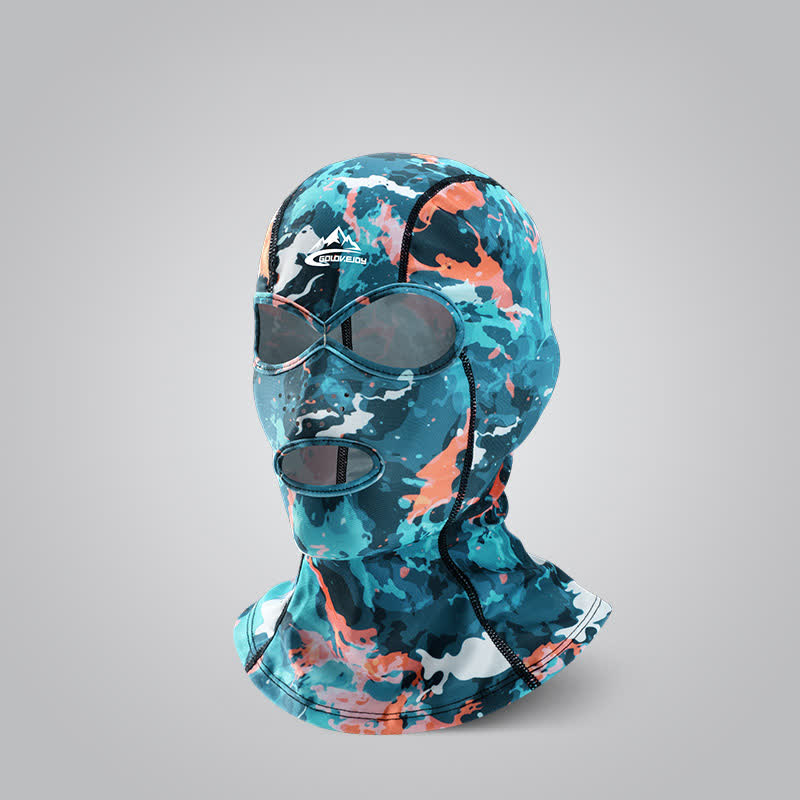 Bunte, atmungsaktive Sonnenschutz-Facekini-Maske für den Außenbereich - C - Einheitsgröße - image 6