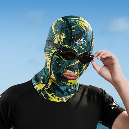 Bunte, atmungsaktive Sonnenschutz-Facekini-Maske für den Außenbereich - image 3