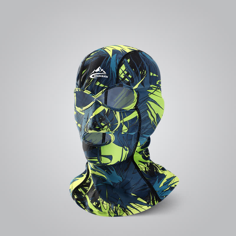 Bunte, atmungsaktive Sonnenschutz-Facekini-Maske für den Außenbereich - F - Einheitsgröße - image 9