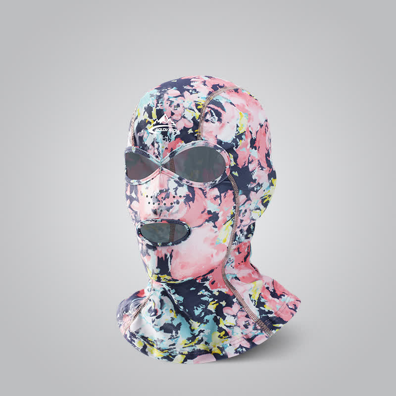 Bunte, atmungsaktive Sonnenschutz-Facekini-Maske für den Außenbereich - A - Einheitsgröße - image 4