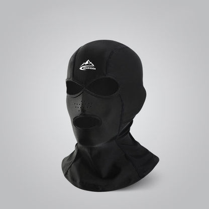 Atmungsaktive Sonnenschutz-Facekini-Maske für den Außenbereich - Schwarz - Einheitsgröße - image 6