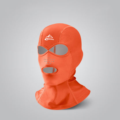 Atmungsaktive Sonnenschutz-Facekini-Maske für den Außenbereich - Orange - Einheitsgröße - image 4