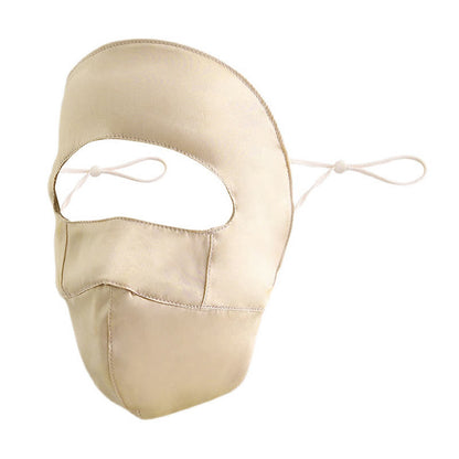 Sonnenschutzmaske aus natürlicher Seide - Sekt - Einheitsgröße - image 3