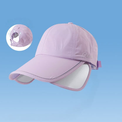 Sonnenschutz-Visierhut für den Außenbereich - Lila - Einheitsgröße - image 5