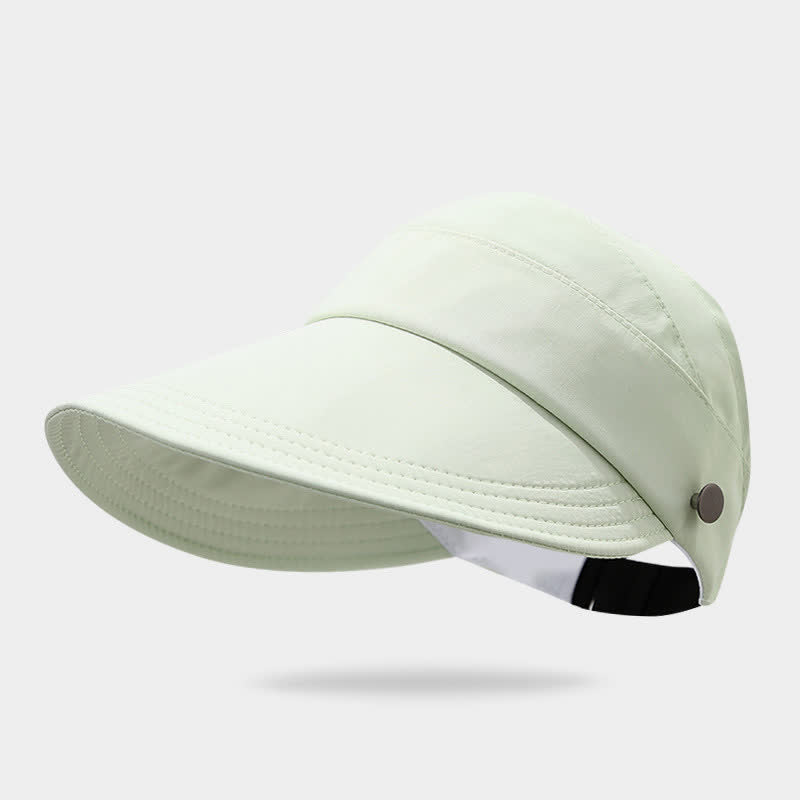 Halboffener Sonnenschutz-Visierhut - Hellgrün - Einheitsgröße - image 3