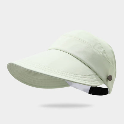 Halboffener Sonnenschutz-Visierhut - Hellgrün - Einheitsgröße - image 3