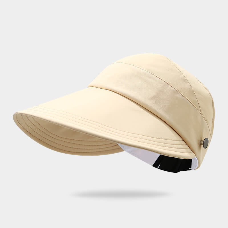 Halboffener Sonnenschutz-Visierhut - Khaki - Einheitsgröße - image 12